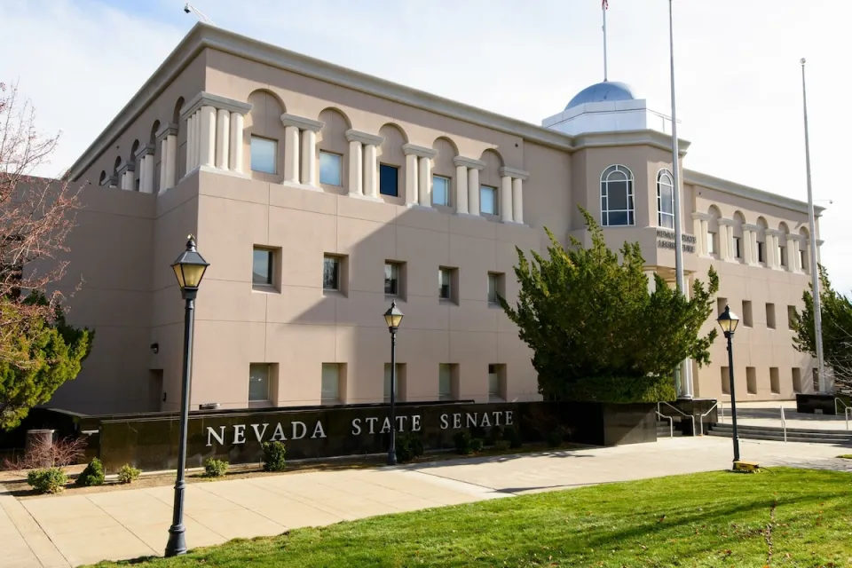 Nevada State Senate building.